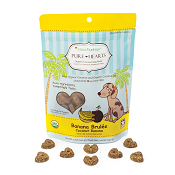 CocoTherapy Pure Heats: Banana Brulee GF Dog Biscuits 5oz